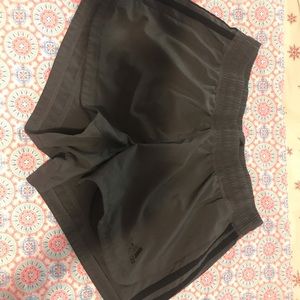 Women’s Adidas running shorts.